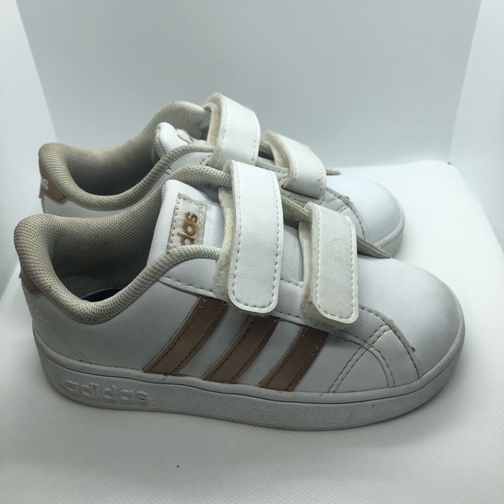 Toddler Adidas Rose Gold Stripe